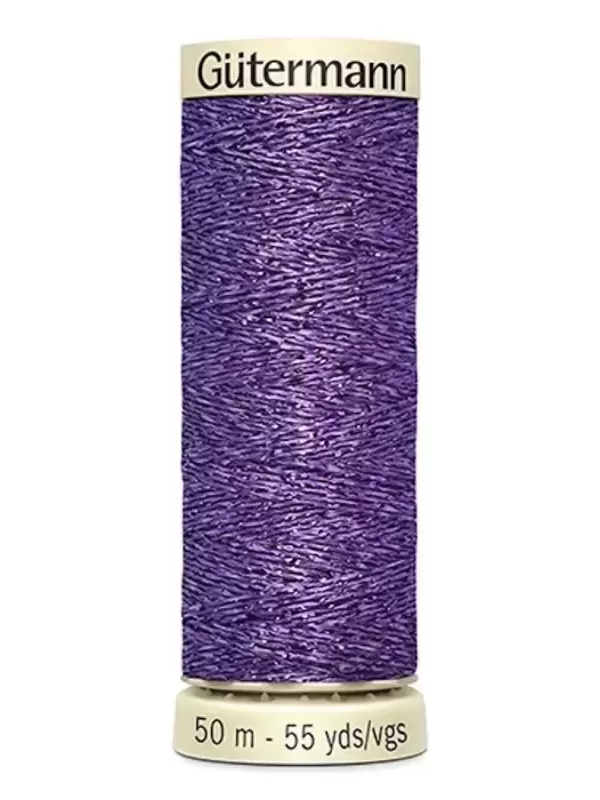 GÜTERMANN FIL EFFET MÉTALLISÉ W331 Col. 571 Violet