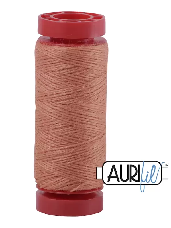 AURIFIL FIL DE LAINE LANA 8210 Coral Gate - Petite bobine de 50 mètres