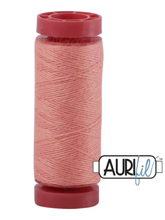 AURIFIL FIL DE LAINE LANA 8212 Corallina - Petite bobine de 50 mètres