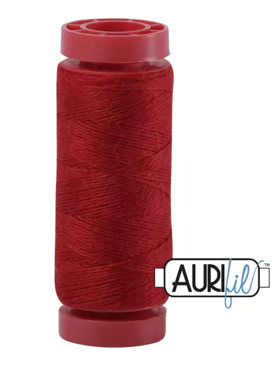 AURIFIL FIL DE LAINE LANA 8260 Real Red - Petite bobine de 50 mètres