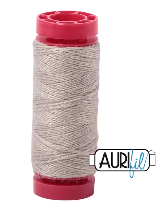 AURIFIL FIL DE LAINE LANA 8310 Crisp Khaki - Petite bobine de 50 mètres