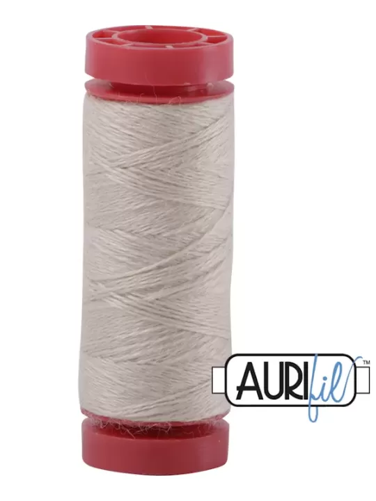 AURIFIL FIL DE LAINE LANA 8339 Ivory Peach - Petite bobine de 50 mètres