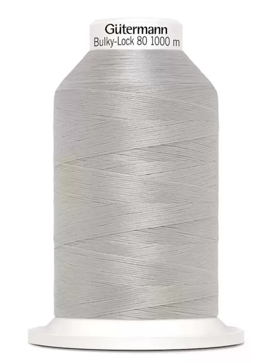 FIL MOUSSE SURJET GÜTERMANN BULKY-LOCK 80 1000m 38 Gris perle