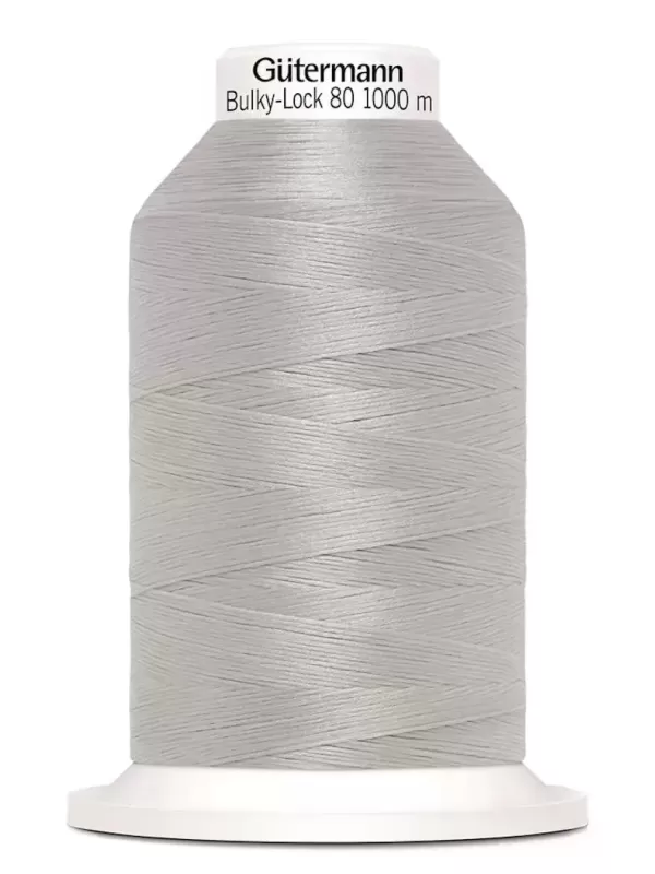 FIL MOUSSE SURJET GÜTERMANN BULKY-LOCK 80 1000m 38 Gris perle