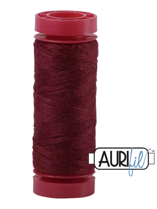 AURIFIL FIL DE LAINE LANA 8435 Cherry Red - Petite bobine de 50 mètres