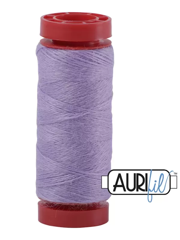 AURIFIL FIL DE LAINE LANA 8510 Sugar Plum - Petite bobine de 50 mètres