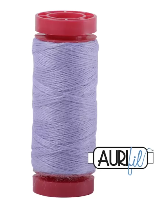 AURIFIL FIL DE LAINE LANA 8515 Sparkling Grape - Petite bobine de 50 mètres