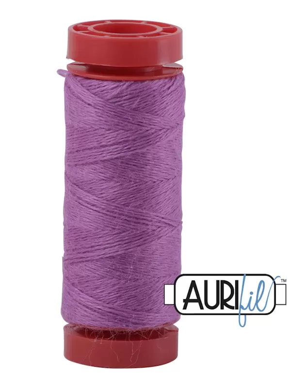 AURIFIL FIL DE LAINE LANA 8535 Wild Orchid - Petite bobine de 50 mètres