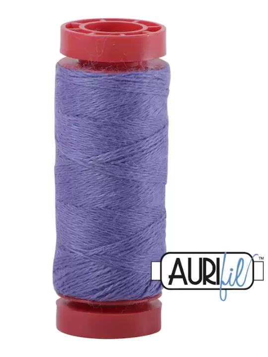 AURIFIL FIL DE LAINE LANA 8548 Prestige Purple - Petite bobine de 50 mètres