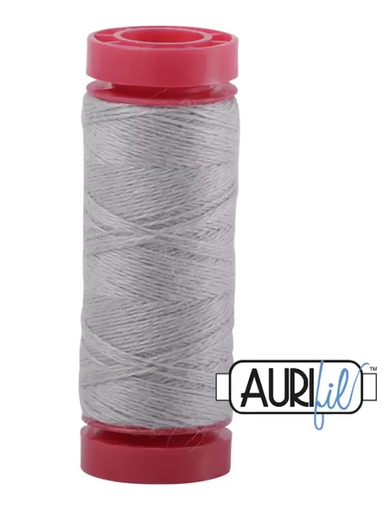 AURIFIL FIL DE LAINE LANA 8605 Gray Cliff - Petite bobine de 50 mètres