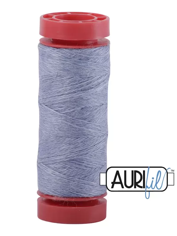 AURIFIL FIL DE LAINE LANA 8757 Huckleberry - Petite bobine de 50 mètres