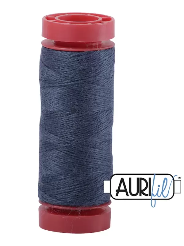 AURIFIL FIL DE LAINE LANA 8765 Night Sail - Petite bobine de 50 mètres