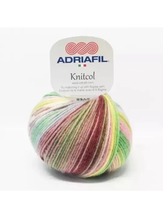 ADRIAFIL Fil à tricoter KNITCOL 85 Fantaisie Formentera