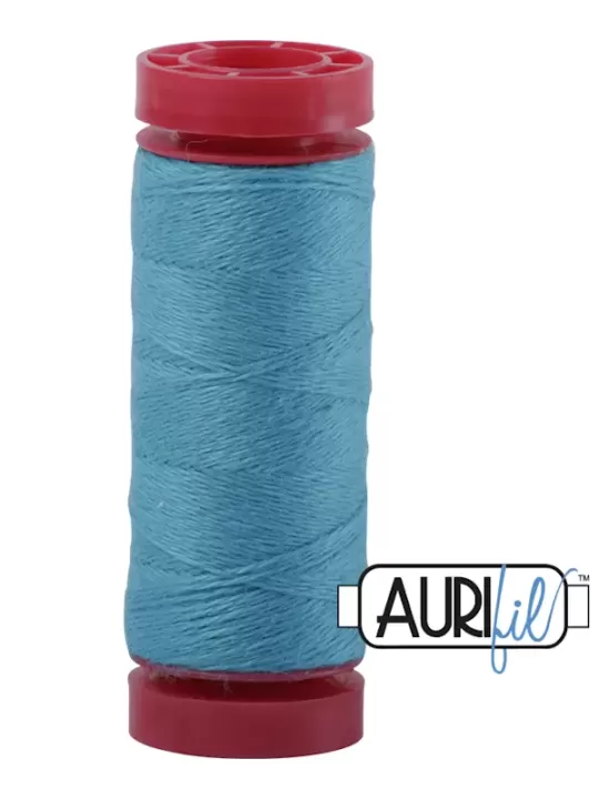 AURIFIL FIL DE LAINE LANA 8803 Matisse Blue - Petite bobine de 50 mètres