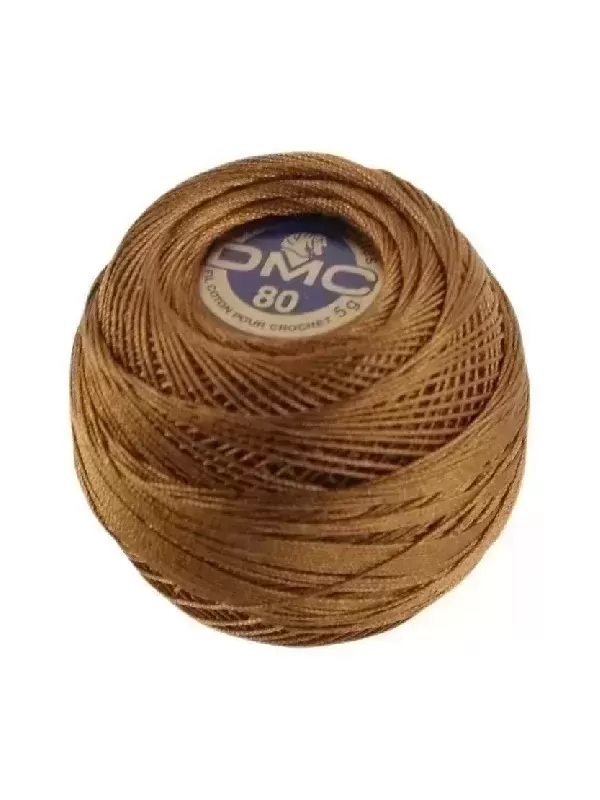 Fil Crochet DMC SPÉCIAL DENTELLES 433 Chocolat