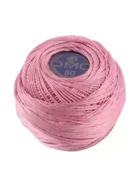 Fil Crochet DMC SPÉCIAL DENTELLES 603 Rose bonbon