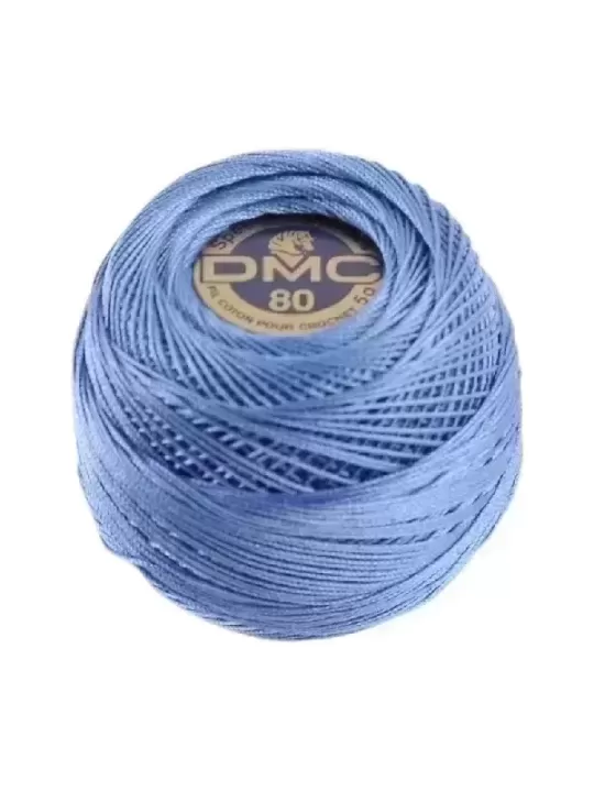 Fil Crochet DMC SPÉCIAL DENTELLES 798 Bleu de cobalt