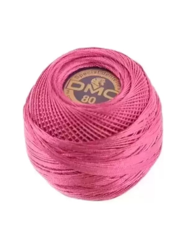 Fil Crochet DMC SPÉCIAL DENTELLES 917 Bougainvillée