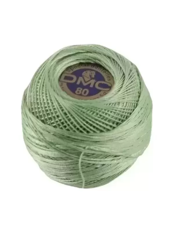 Fil Crochet DMC SPÉCIAL DENTELLES 954 Vert rizière