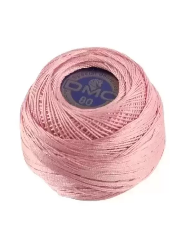 Fil Crochet DMC SPÉCIAL DENTELLES 3326 Rose églantine