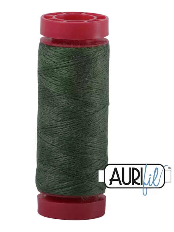 AURIFIL FIL DE LAINE LANA 8897 Wild Mint - Petite bobine de 50 mètres