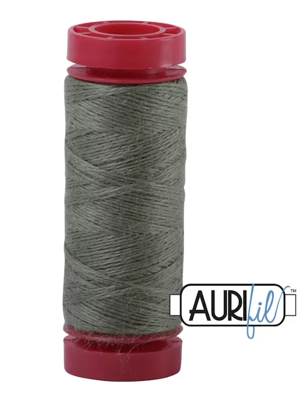 AURIFIL FIL DE LAINE LANA 8952 Hollycock - Petite bobine de 50 mètres