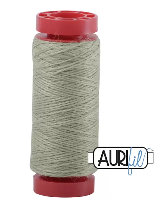 AURIFIL FIL DE LAINE LANA 8956 Revere Green - Petite bobine de 50 mètres