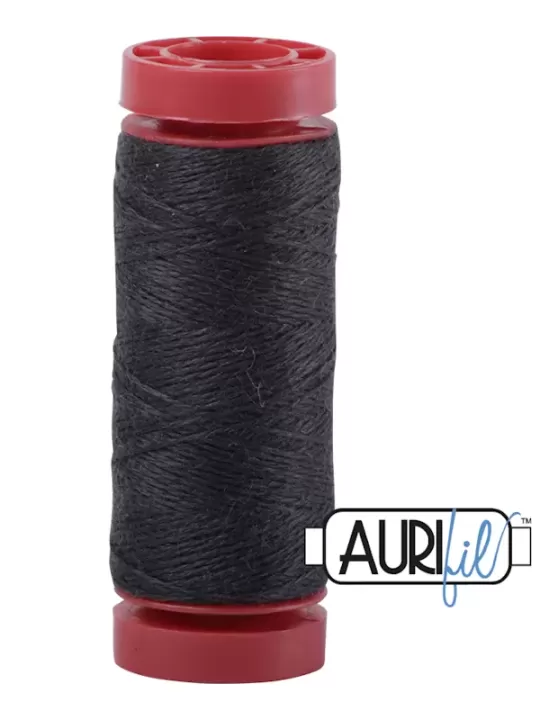 AURIFIL FIL DE LAINE LANA 8980 Sable Night - Petite bobine de 50 mètres