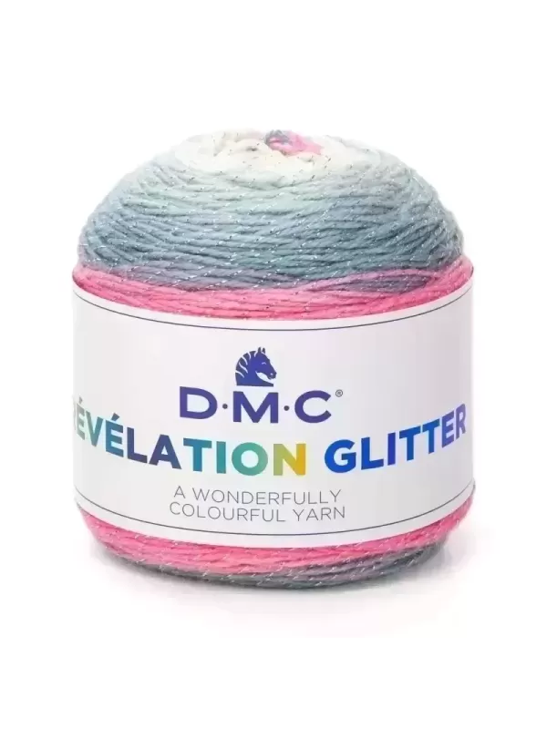 DMC WONDER - Laine RÉVÉLATION GLITTER Coloris 500