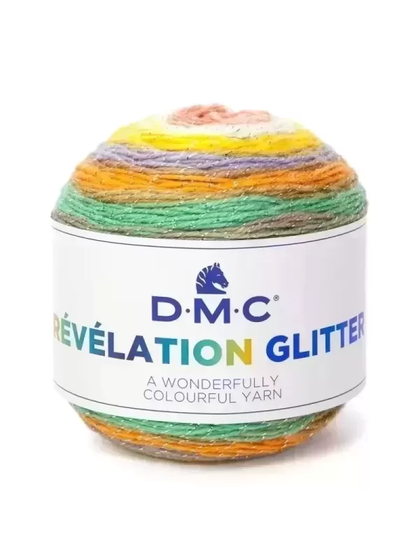 DMC WONDER - Laine RÉVÉLATION GLITTER Coloris 502