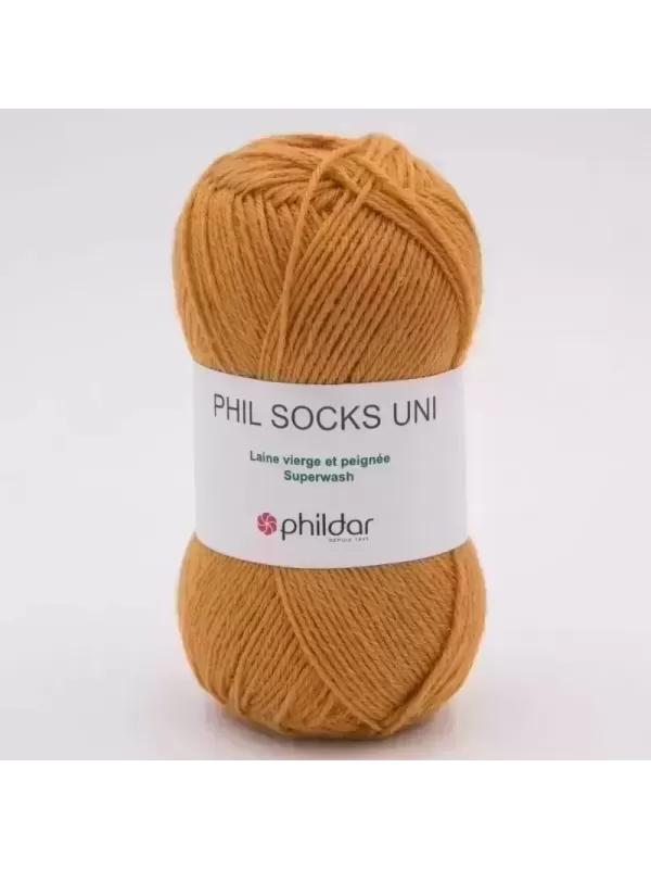 PHILDAR Laine PHIL SOCKS UNI Miel