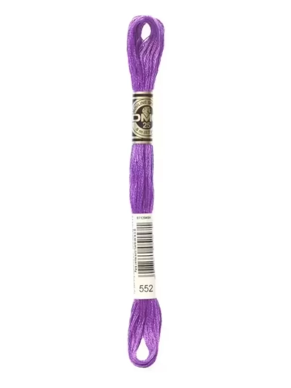 Fil à broder DMC Mouliné Spécial® (Art. 117) 552 Violette