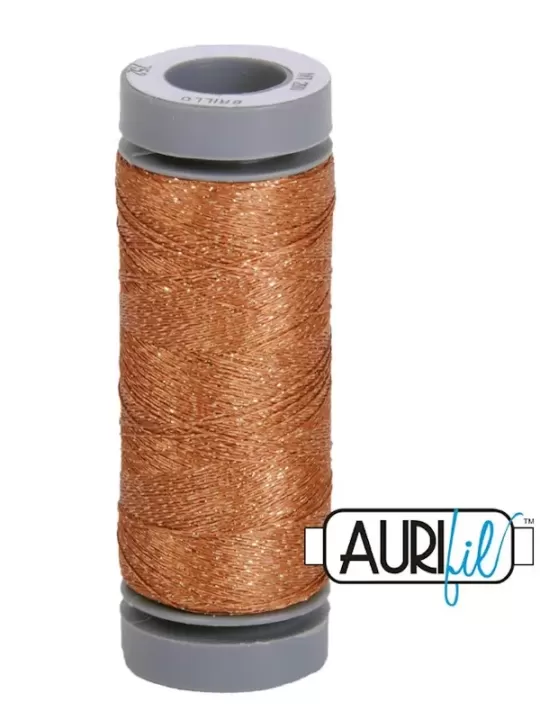 AURIFIL BRILLO 200m 752 Cuivre clair