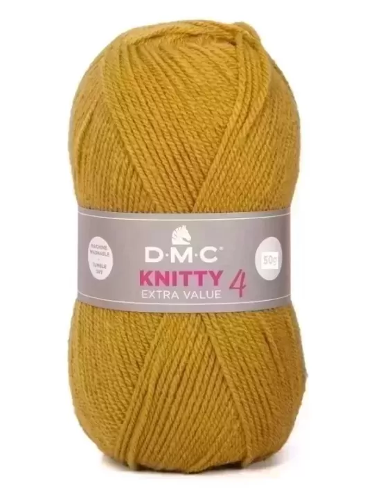 DMC Laine KNITTY 4 Coloris 666