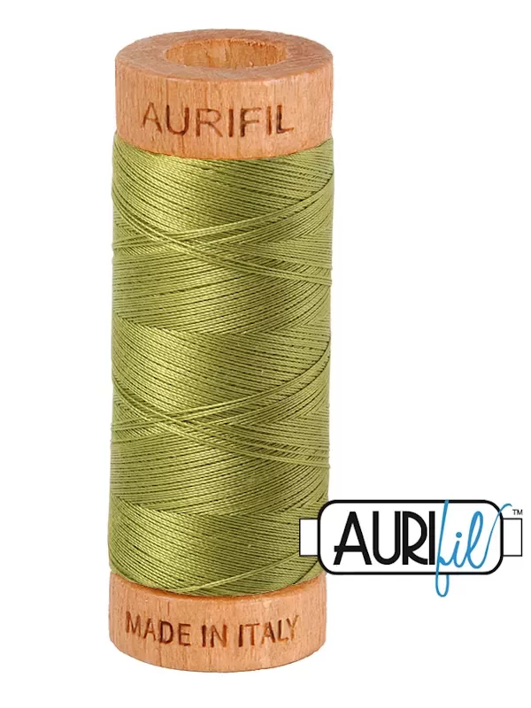 AURIFIL MAKO 80 N° 1147 Light Leaf Green