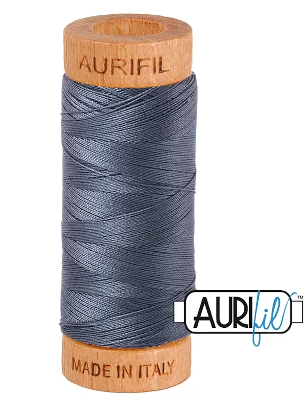 AURIFIL MAKO 80 N° 1246 Dark Grey