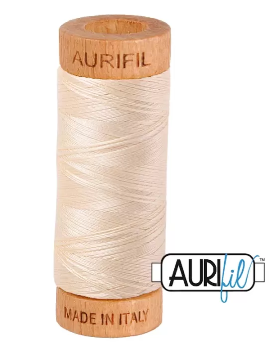 AURIFIL MAKO 80 N° 2123 Butter (274m)