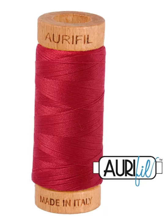 AURIFIL MAKO 80 N° 2250 Red