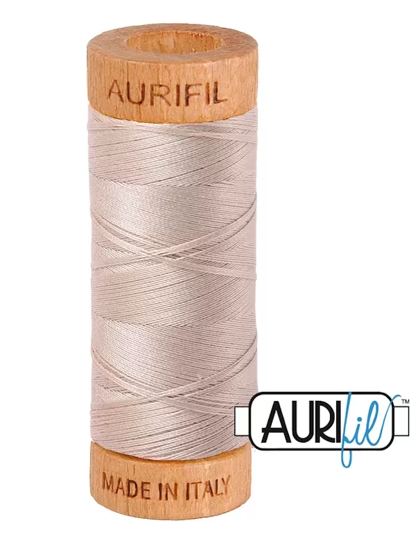 AURIFIL MAKO 80 N° 2312 Ermine