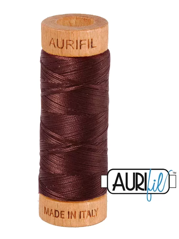 AURIFIL MAKO 80 N° 2360 Chocolate