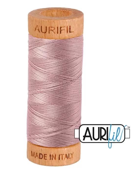 AURIFIL MAKO 80 N° 2375 Antique Blush