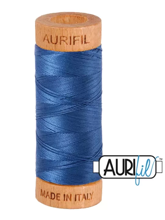 AURIFIL MAKO 80 N° 2730 Delft Blue