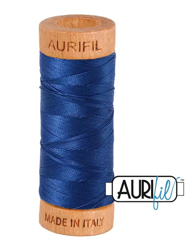 AURIFIL MAKO 80 N° 2740 Dark Cobalt