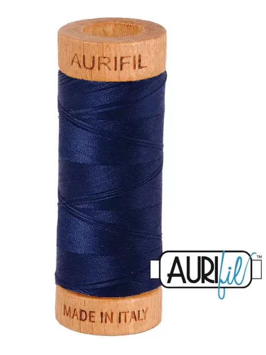 AURIFIL MAKO 80 N° 2784 Dark Navy