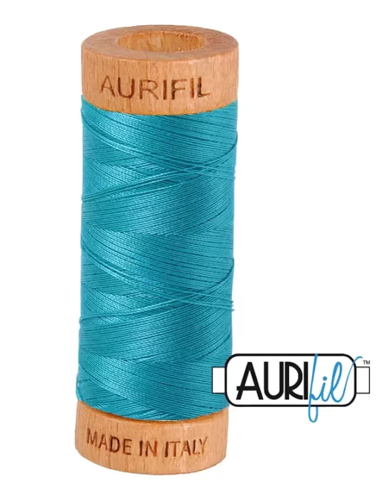 AURIFIL MAKO 80 N° 2810 Turquoise