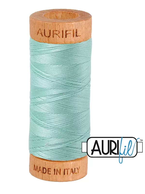 AURIFIL MAKO 80 N° 2835 Medium Mint