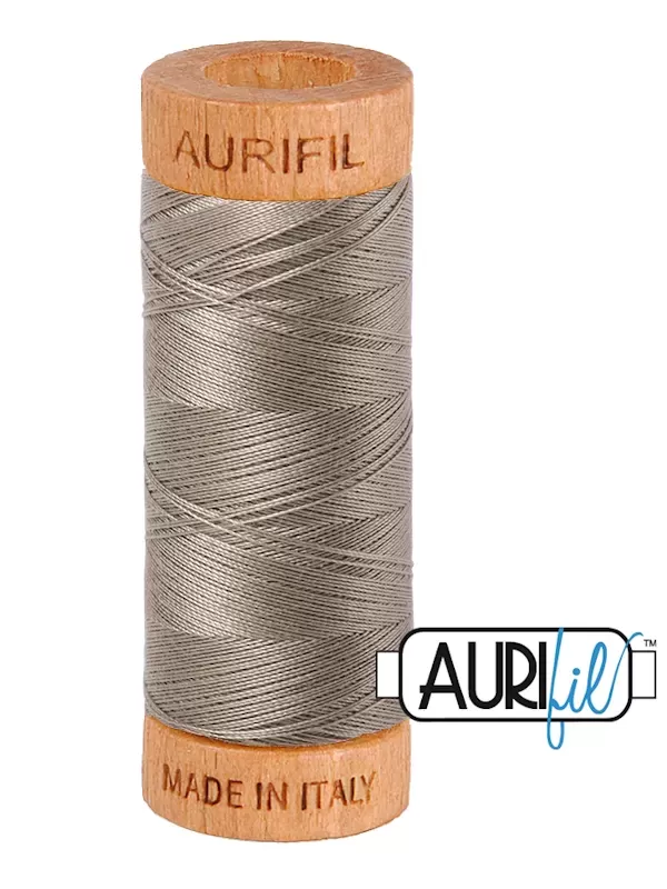 AURIFIL MAKO 80 N° 2900 Light Khaki Green