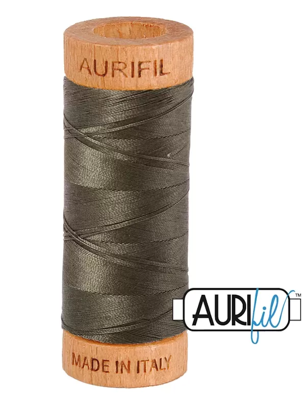 AURIFIL MAKO 80 N° 2905 Army Green