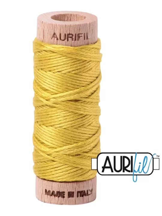 FIL COTON AURIFLOSS AURIFIL 5015 Gold Yellow