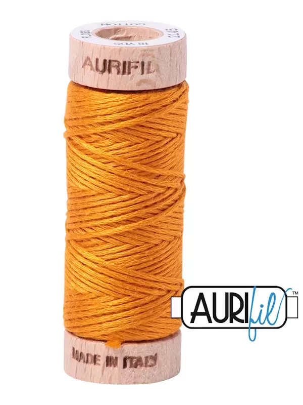 FIL COTON AURIFLOSS AURIFIL 2145 Yellow Orange